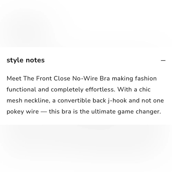 NWT Lively The Front Close No-Wire Bra in Toasted Almond 32B - Picture 8 of 11